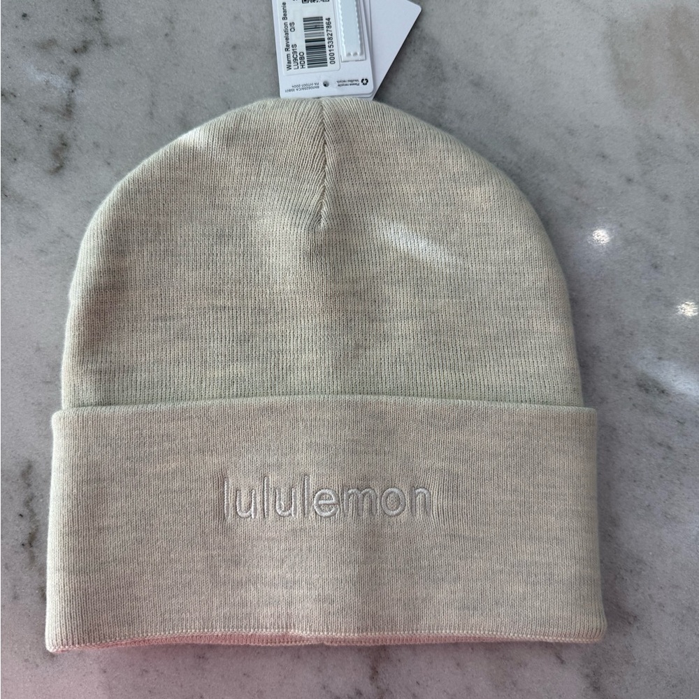 Lululemon Athletica Cream Beanie